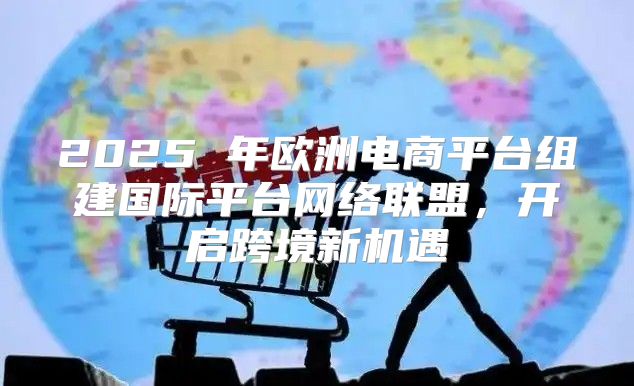 2025 年欧洲电商平台组建国际平台网络联盟，开启跨境新机遇