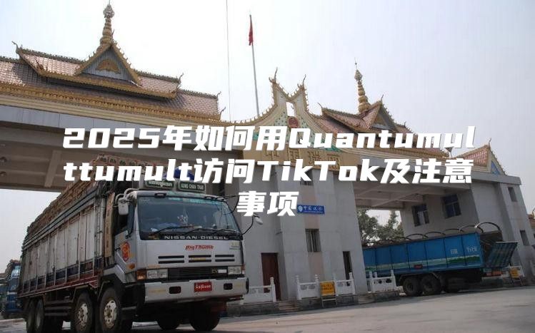 2025年如何用Quantumulttumult访问TikTok及注意事项