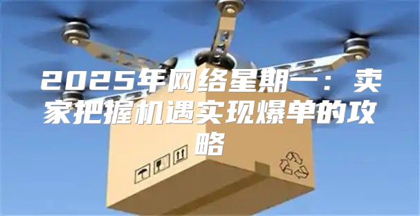 2025年网络星期一：卖家把握机遇实现爆单的攻略