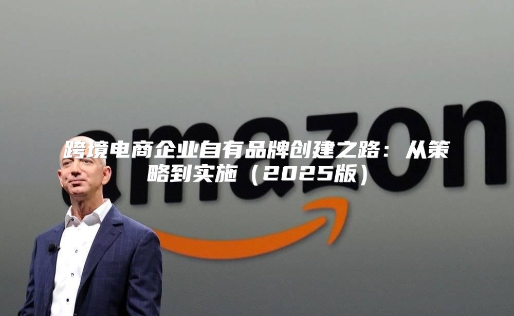 跨境电商企业自有品牌创建之路：从策略到实施2025版