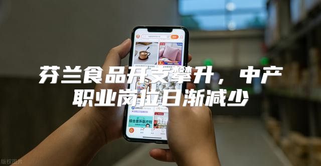 芬兰食品开支攀升，中产职业岗位日渐减少