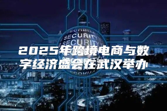 2025年跨境电商与数字经济盛会在武汉举办