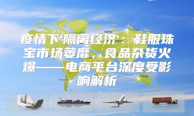疫情下'隔离经济'：鞋服珠宝市场萎靡，食品杂货火爆——电商平台深度受影响解析