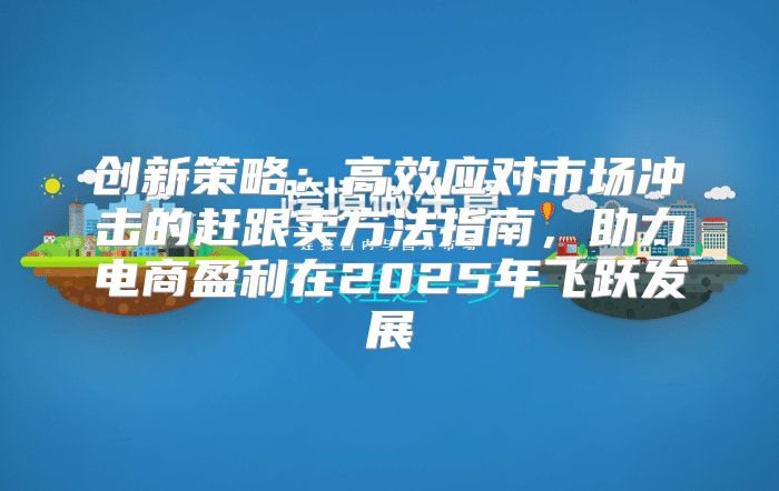 创新策略：高效应对市场冲击的赶跟卖方法指南，助力电商盈利在2025年飞跃发展