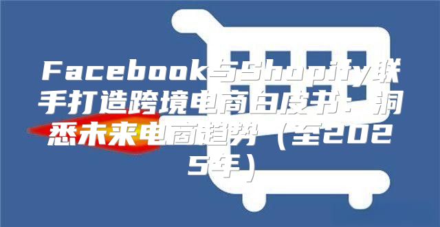 Facebook与Shopify联手打造跨境电商白皮书：洞悉未来电商趋势至2025年