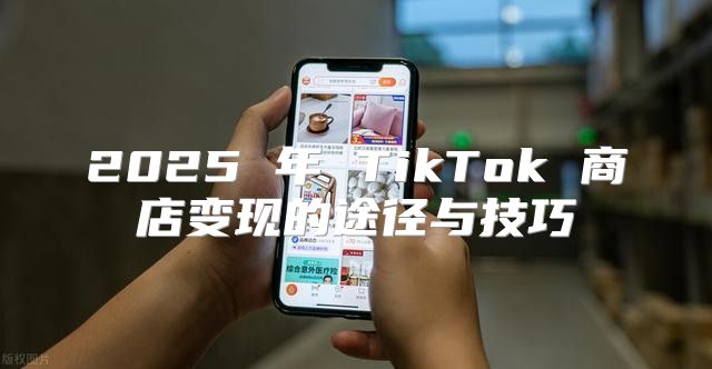 2025 年 TikTok 商店变现的途径与技巧