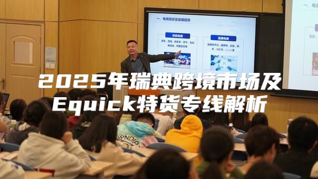 2025年瑞典跨境市场及Equick特货专线解析
