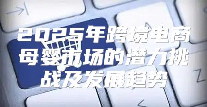 2025年跨境电商母婴市场的潜力挑战及发展趋势