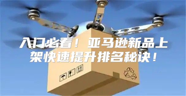 入门必看！亚马逊新品上架快速提升排名秘诀！