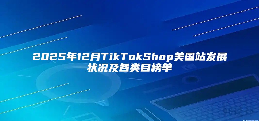 2025年12月TikTokShop美国站发展状况及各类目榜单