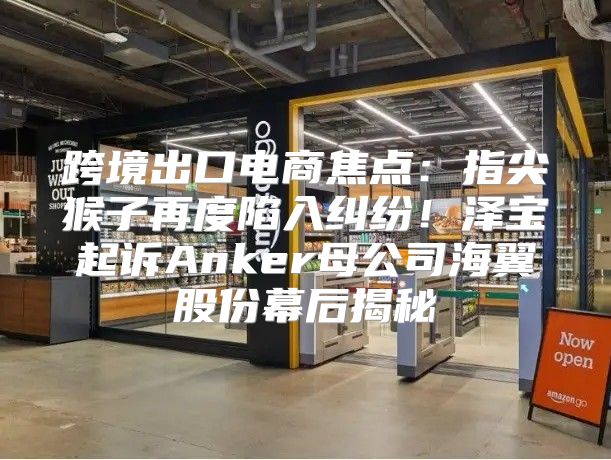 跨境出口电商焦点：指尖猴子再度陷入纠纷！泽宝起诉Anker母公司海翼股份幕后揭秘