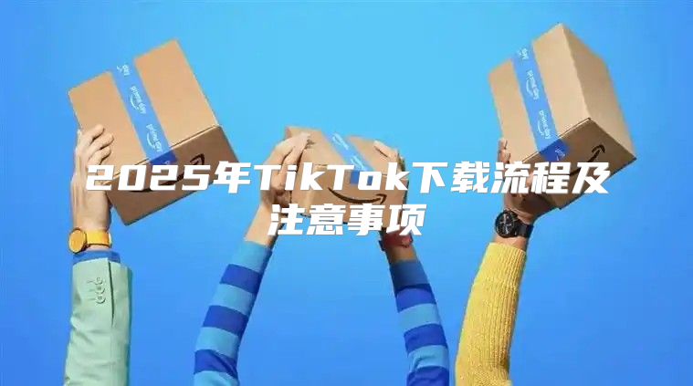 2025年TikTok下载流程及注意事项