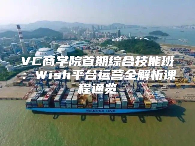 VC商学院首期综合技能班：Wish平台运营全解析课程通览