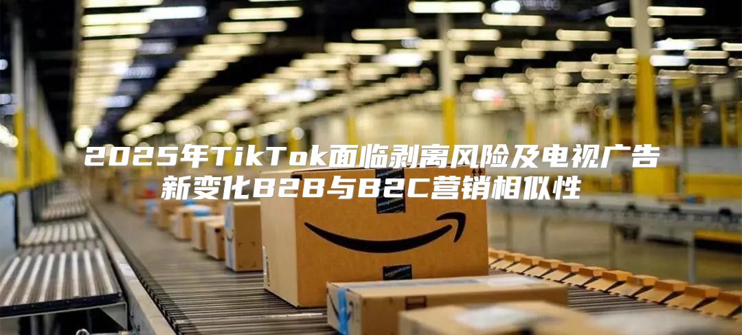 2025年TikTok面临剥离风险及电视广告新变化B2B与B2C营销相似性