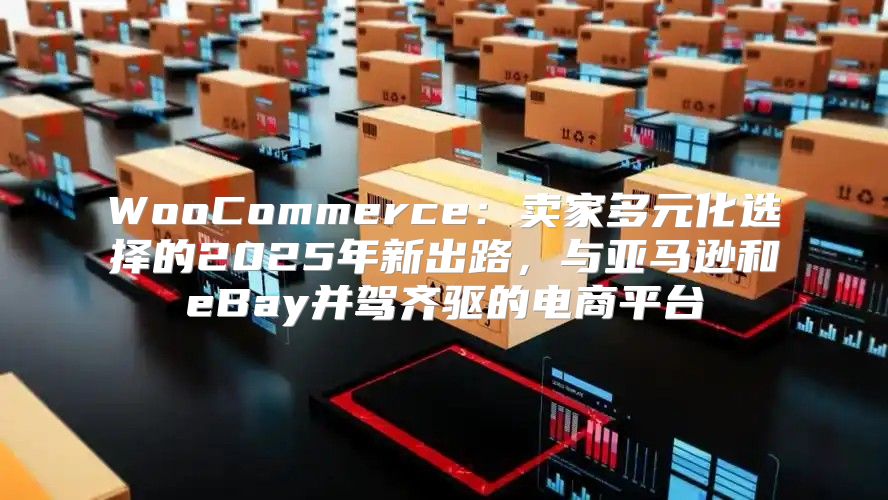 WooCommerce：卖家多元化选择的2025年新出路，与亚马逊和eBay并驾齐驱的电商平台