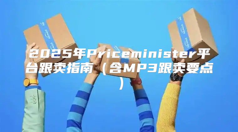 2025年Priceminister平台跟卖指南含MP3跟卖要点