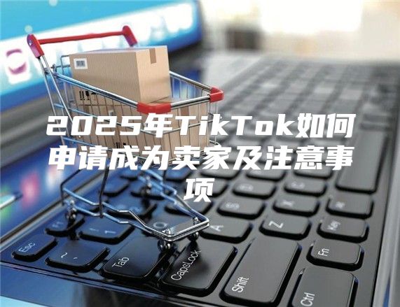2025年TikTok如何申请成为卖家及注意事项