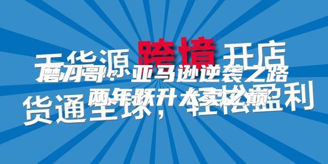 磨刀哥：亚马逊逆袭之路，两年跃升大卖之巅