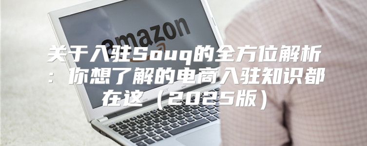 关于入驻Souq的全方位解析：你想了解的电商入驻知识都在这2025版