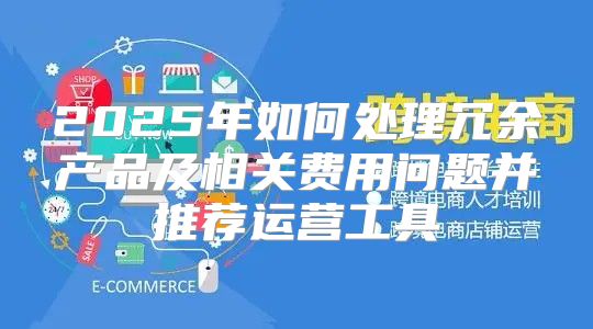 2025年如何处理冗余产品及相关费用问题并推荐运营工具