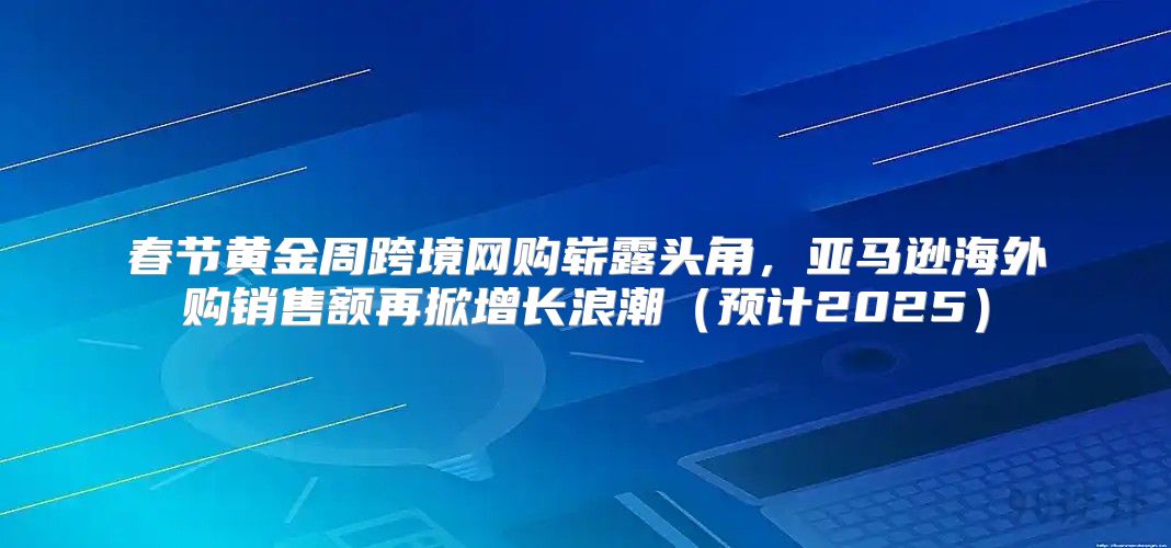 春节黄金周跨境网购崭露头角，亚马逊海外购销售额再掀增长浪潮预计2025