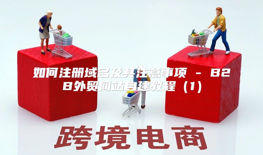 如何注册域名及其注意事项 - B2B外贸网站自建教程1