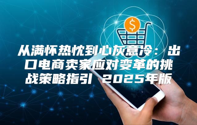 从满怀热忱到心灰意冷：出口电商卖家应对变革的挑战策略指引 2025年版