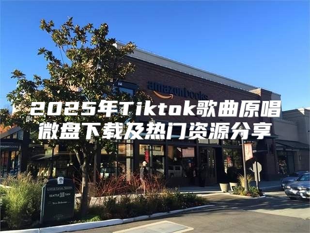 2025年Tiktok歌曲原唱微盘下载及热门资源分享