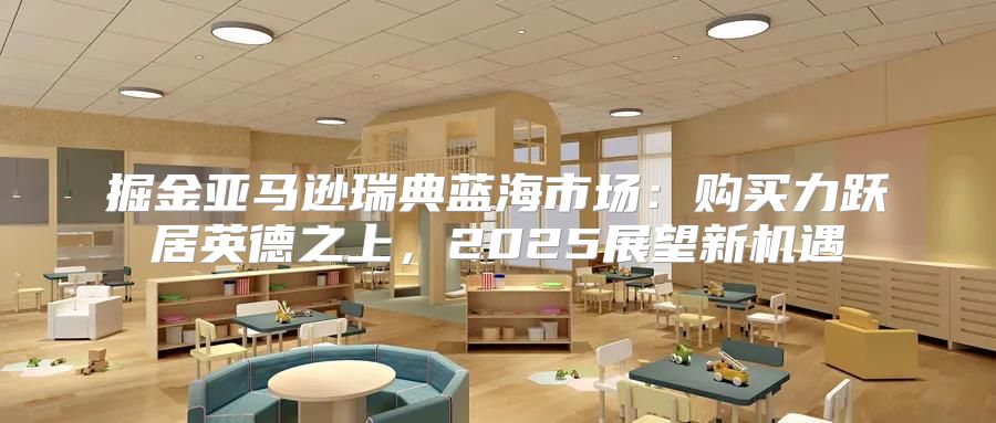 掘金亚马逊瑞典蓝海市场：购买力跃居英德之上，2025展望新机遇