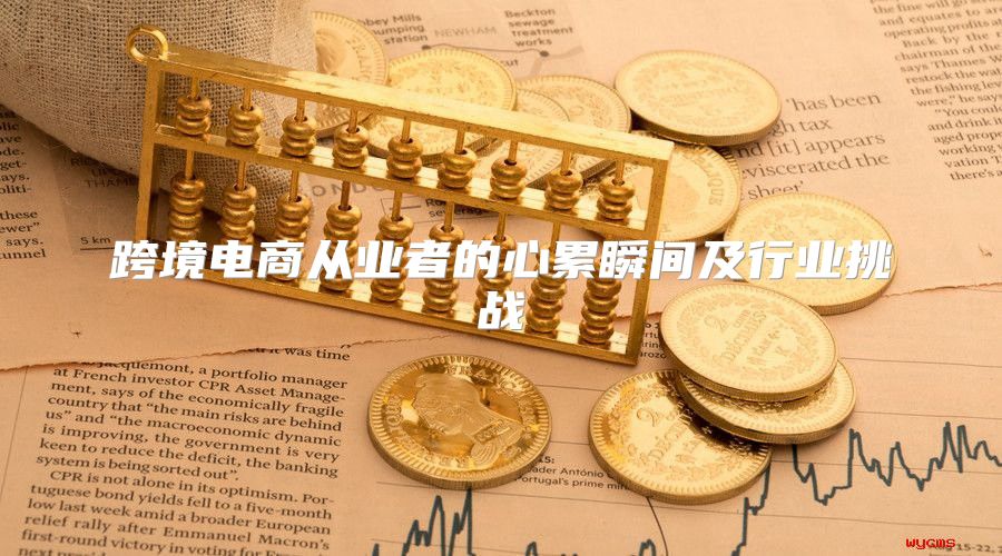 跨境电商从业者的心累瞬间及行业挑战