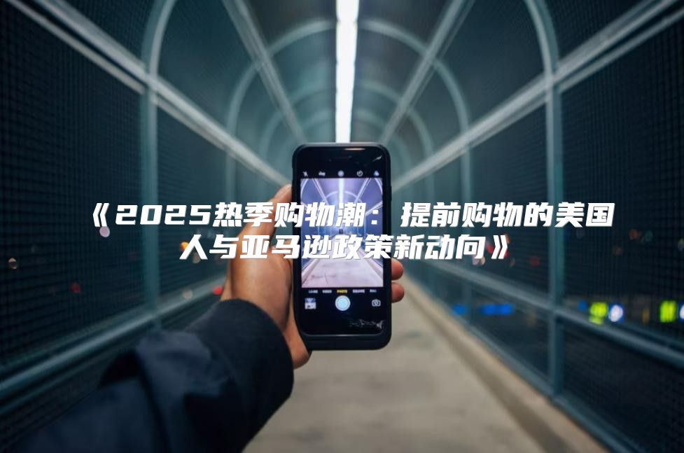 2025热季购物潮：提前购物的美国人与亚马逊政策新动向