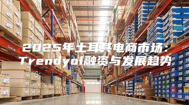 2025年土耳其电商市场：Trendyol融资与发展趋势