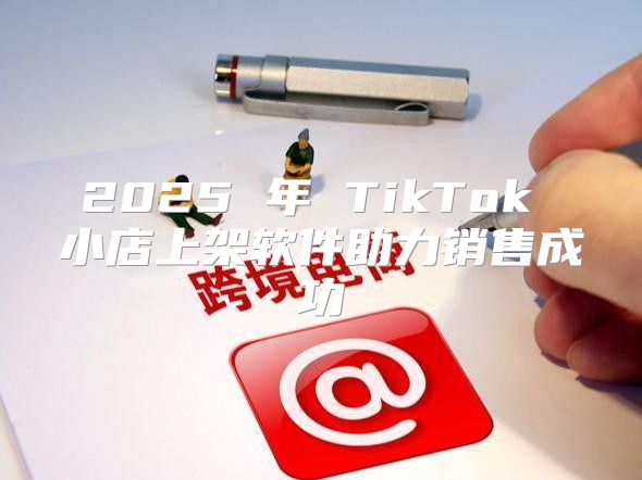 2025 年 TikTok 小店上架软件助力销售成功