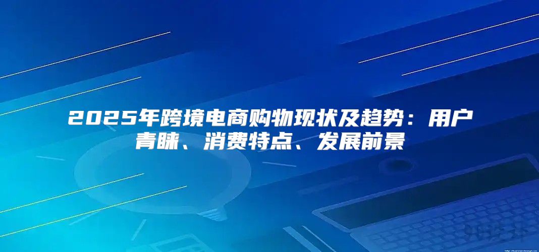 2025年跨境电商购物现状及趋势：用户青睐、消费特点、发展前景