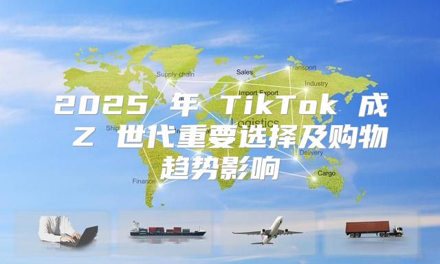 2025 年 TikTok 成 Z 世代重要选择及购物趋势影响