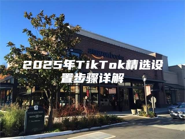 2025年TikTok精选设置步骤详解