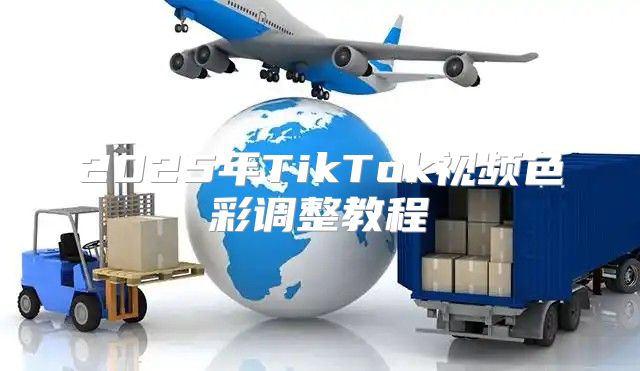 2025年TikTok视频色彩调整教程