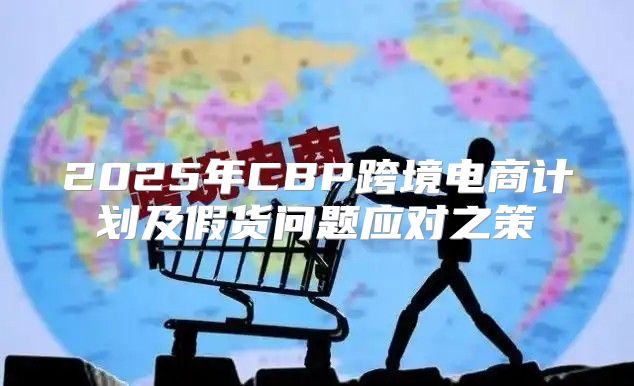 2025年CBP跨境电商计划及假货问题应对之策