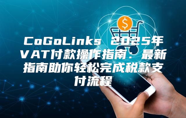 CoGoLinks 2025年VAT付款操作指南：最新指南助你轻松完成税款支付流程