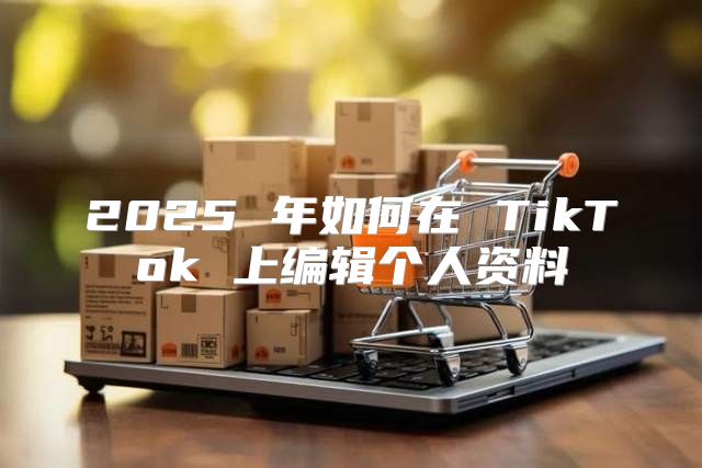2025 年如何在 TikTok 上编辑个人资料