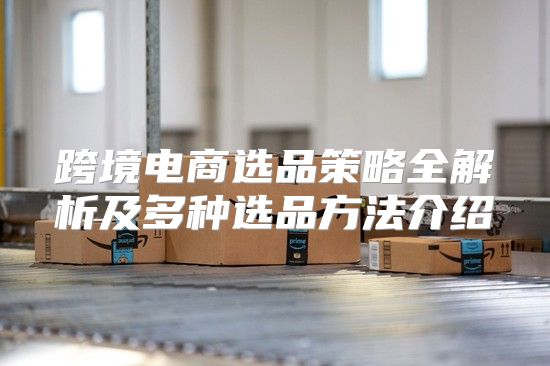 跨境电商选品策略全解析及多种选品方法介绍