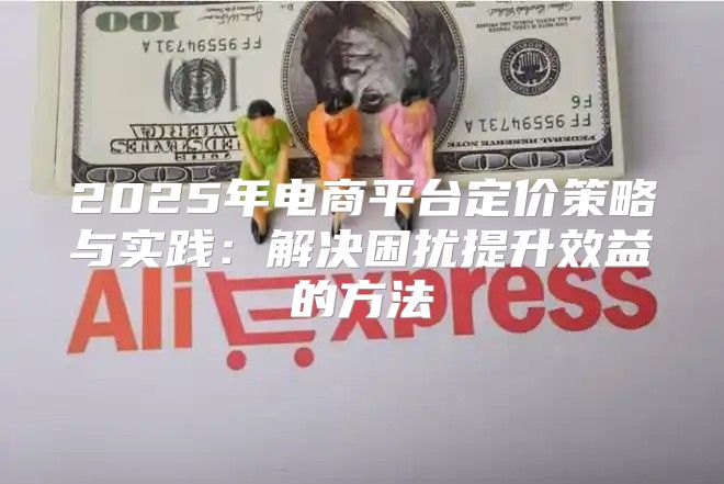 2025年电商平台定价策略与实践：解决困扰提升效益的方法