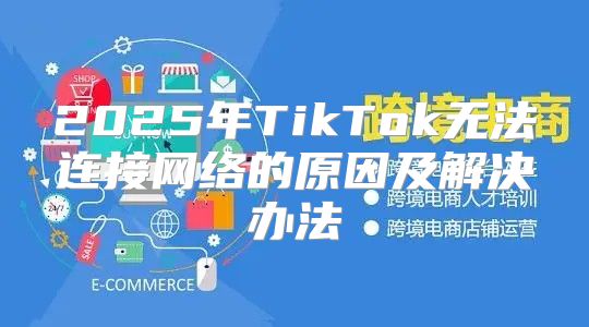 2025年TikTok无法连接网络的原因及解决办法