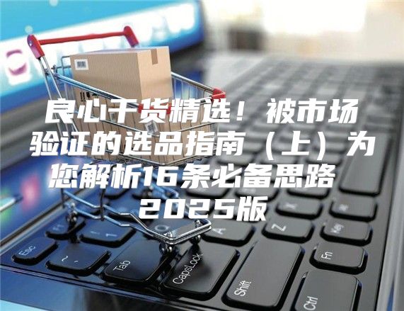 良心干货精选！被市场验证的选品指南上为您解析16条必备思路 2025版
