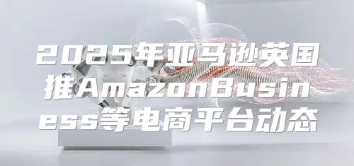 2025年亚马逊英国推AmazonBusiness等电商平台动态