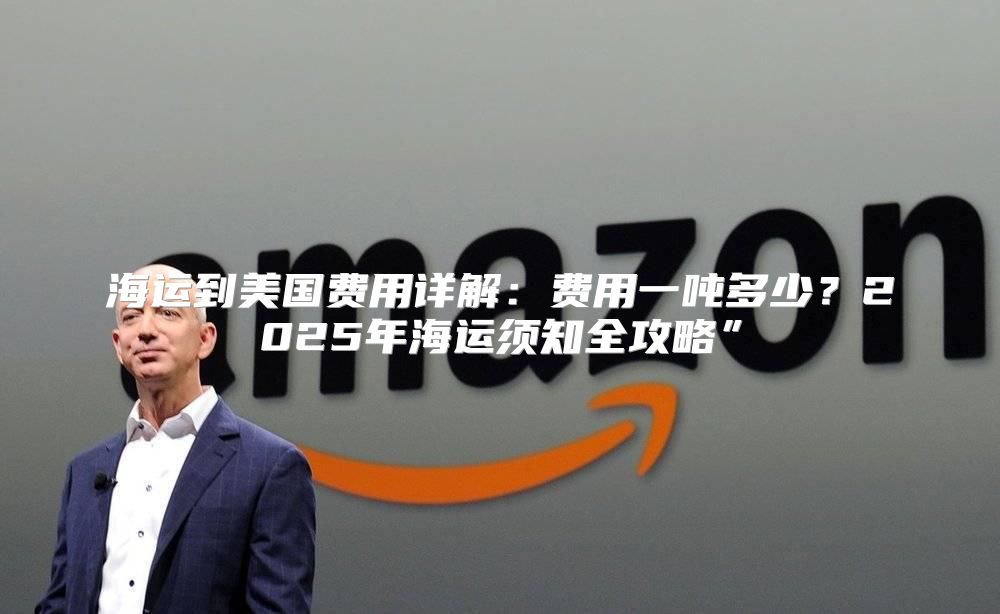 海运到美国费用详解：费用一吨多少？2025年海运须知全攻略”