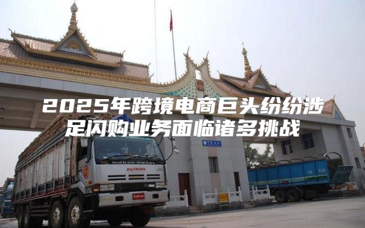 2025年跨境电商巨头纷纷涉足闪购业务面临诸多挑战