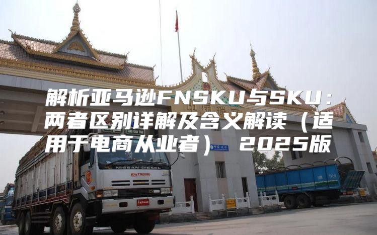 解析亚马逊FNSKU与SKU：两者区别详解及含义解读适用于电商从业者 2025版