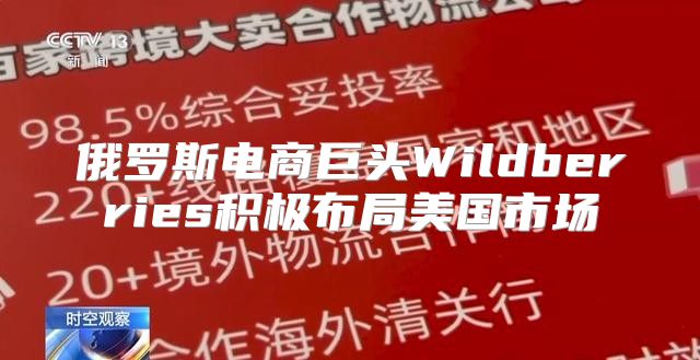 俄罗斯电商巨头Wildberries积极布局美国市场