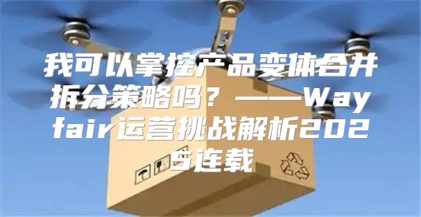 我可以掌控产品变体合并拆分策略吗？——Wayfair运营挑战解析2025连载